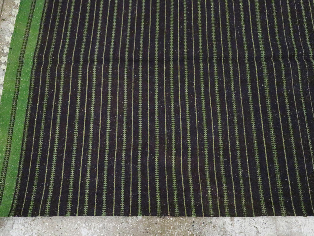 Vintage Turkish Flatweave Kilim Accent Rug, No.30500 - Gsblank