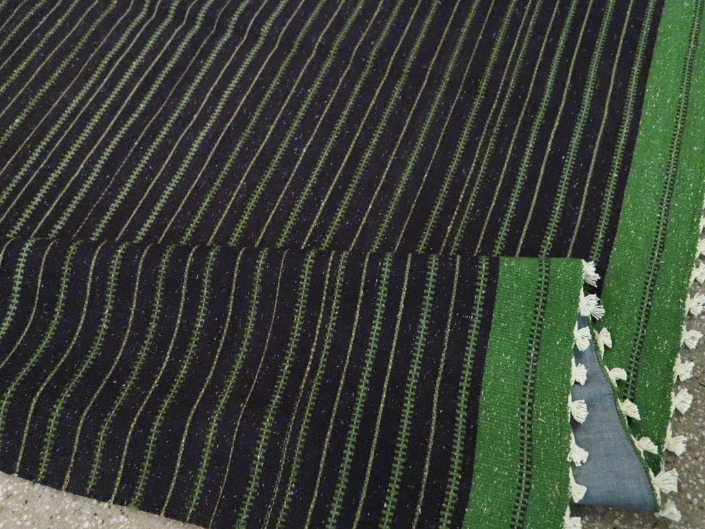 Vintage Turkish Flatweave Kilim Accent Rug, No.30500 - Gsblank