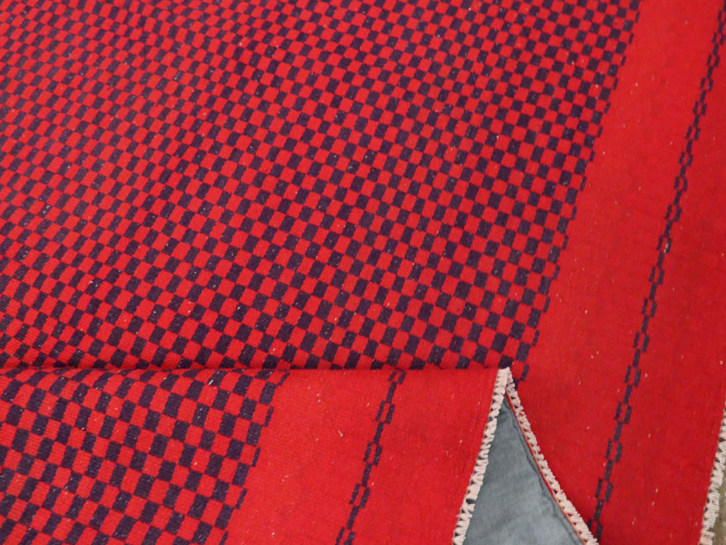 Mid-20th Century Handmade Turkish Flatweave, No.30501 - Gsblank