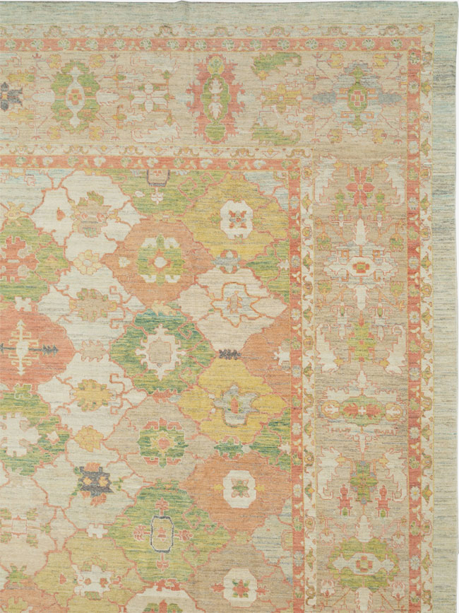 Modern Persian Bakshaish Oversize Carpet, No.30505 - Gsblank