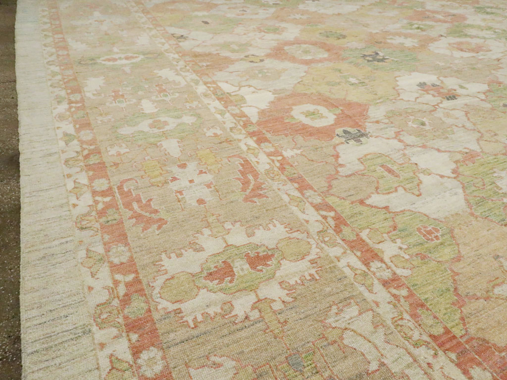 Modern Persian Bakshaish Oversize Carpet, No.30505 - Gsblank