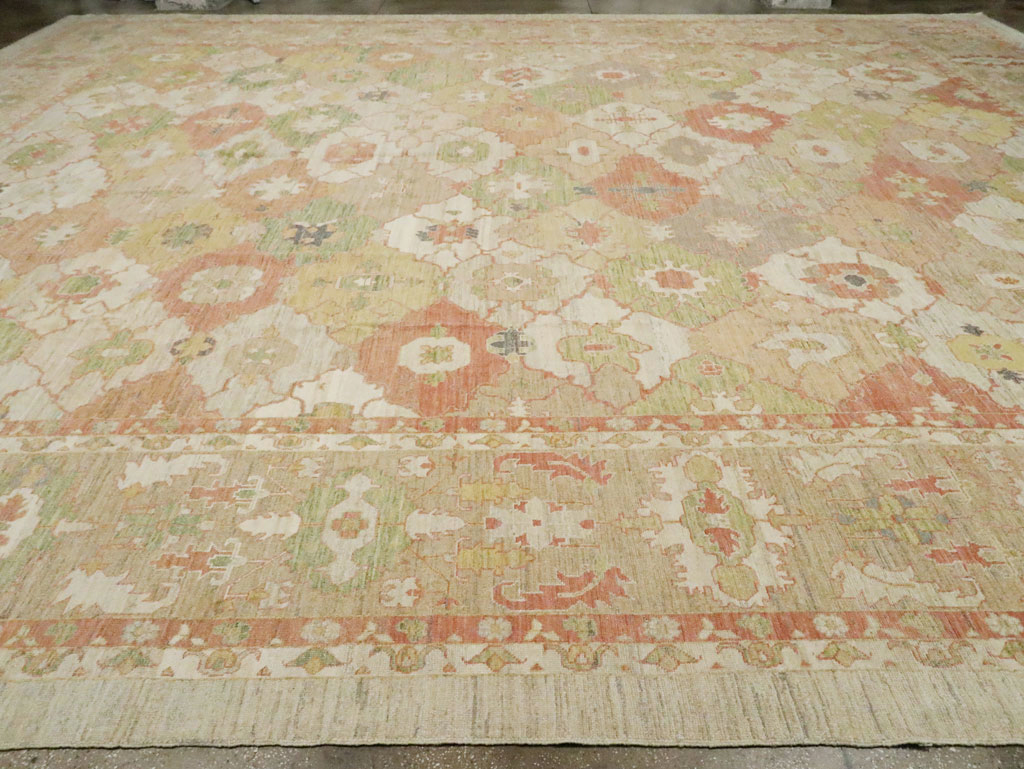 Modern Persian Bakshaish Oversize Carpet, No.30505 - Gsblank