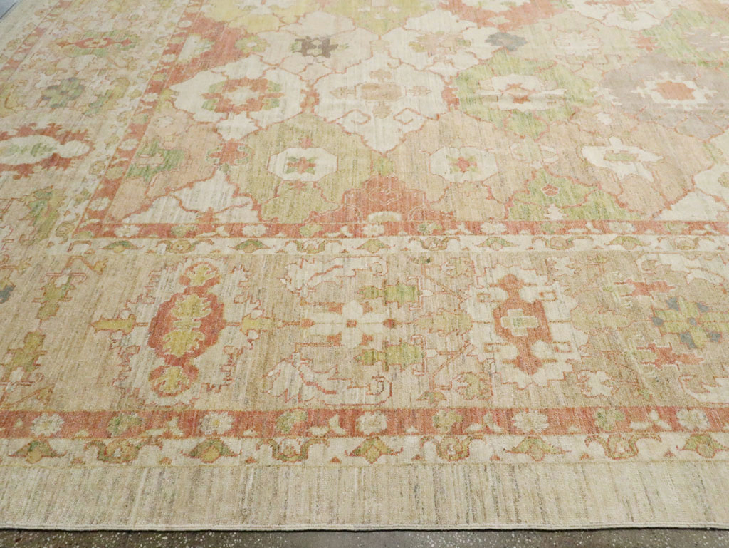 Modern Persian Bakshaish Oversize Carpet, No.30505 - Gsblank