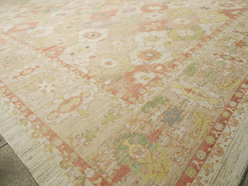 Modern Persian Bakshaish Oversize Carpet, No.30505 - Gsblank