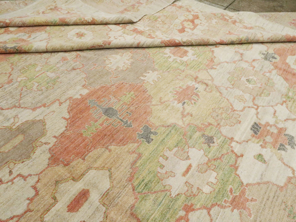 Modern Persian Bakshaish Oversize Carpet, No.30505 - Gsblank