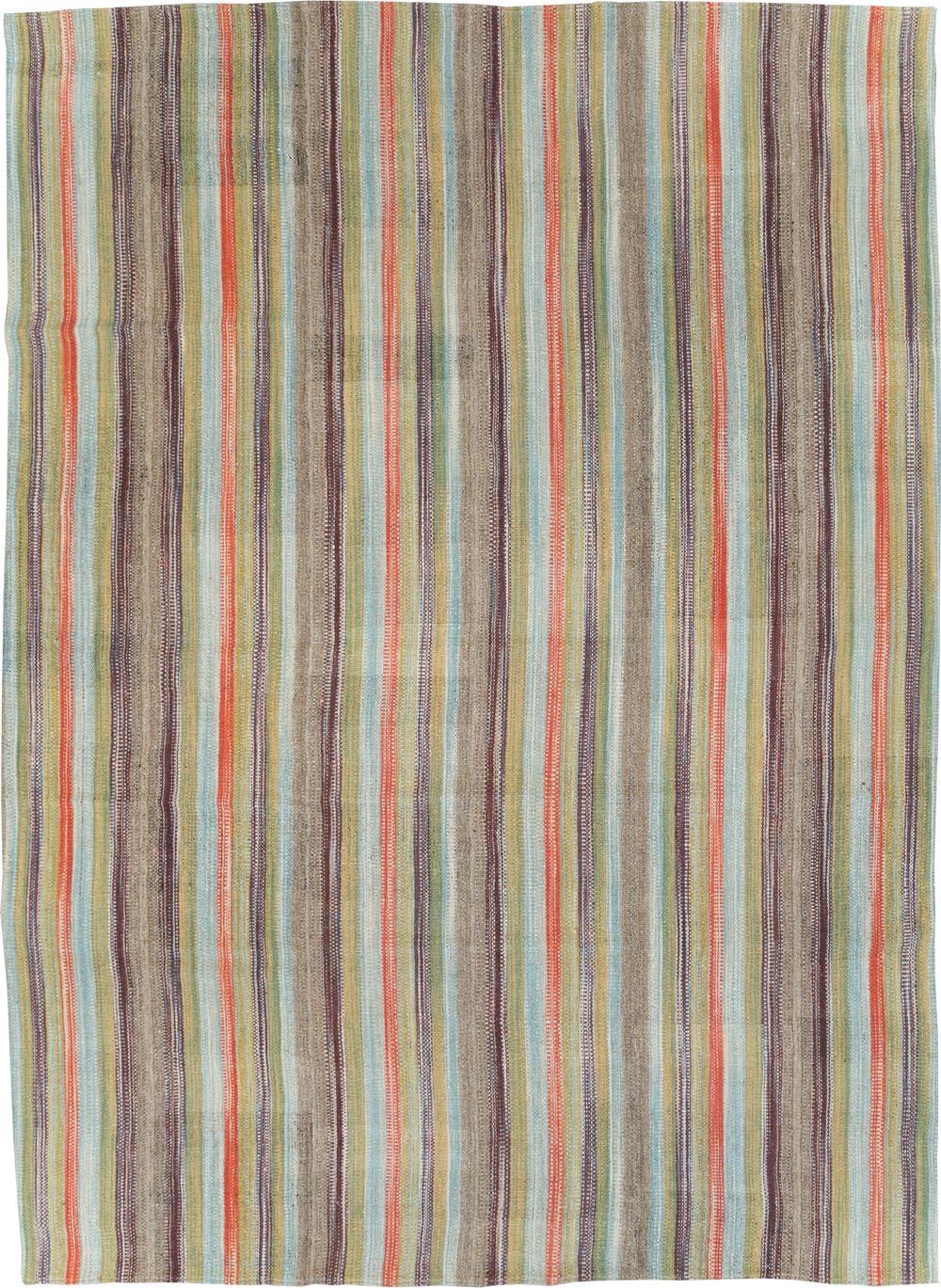 Vintage Persian Flatweave Kilim, No.30514 - Gsblank