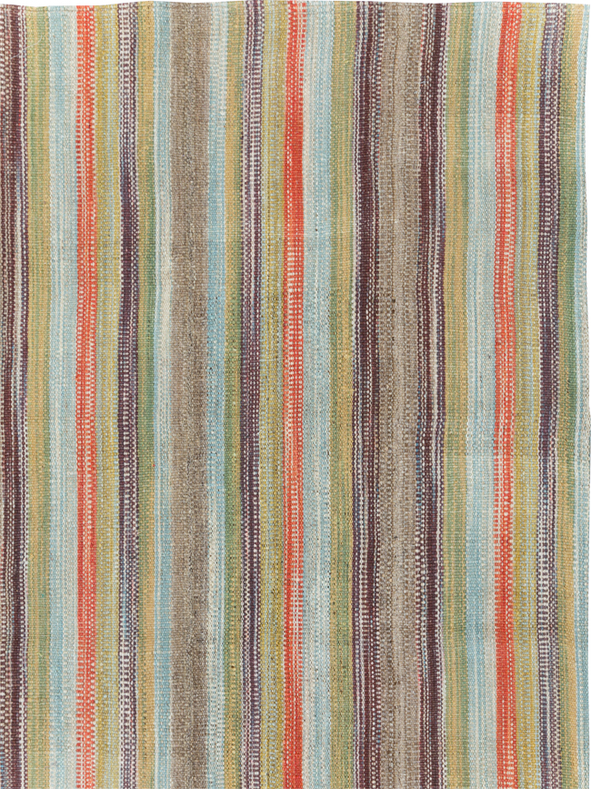 Vintage Persian Flatweave Kilim, No.30514 - Gsblank