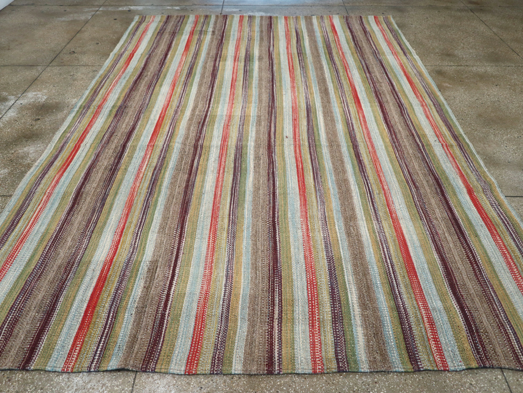 Vintage Persian Flatweave Kilim, No.30514 - Gsblank