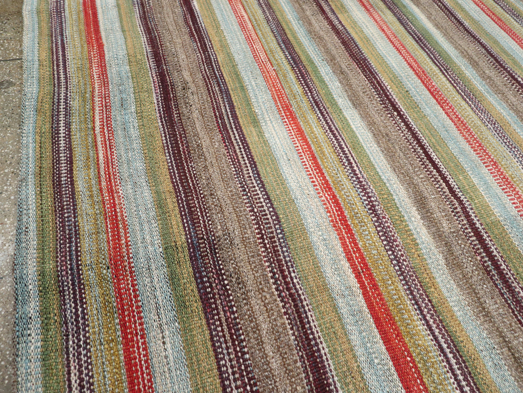Vintage Persian Flatweave Kilim, No.30514 - Gsblank