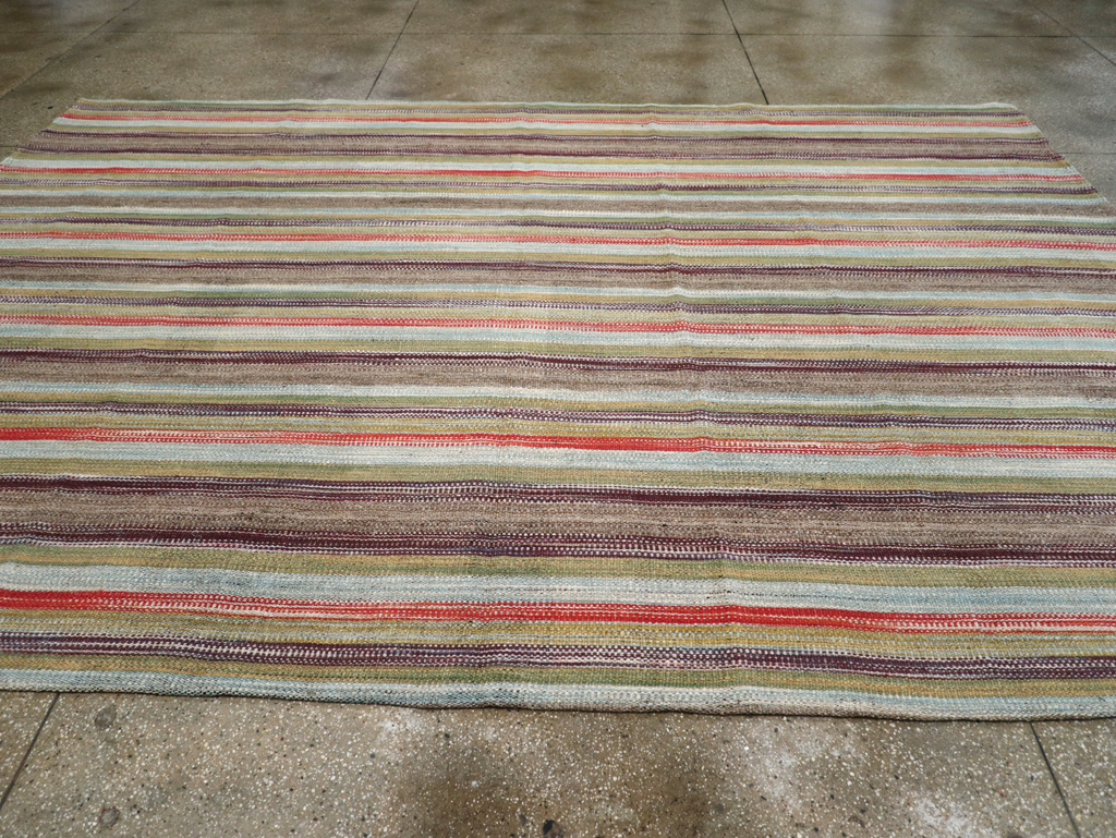 Vintage Persian Flatweave Kilim, No.30514 - Gsblank