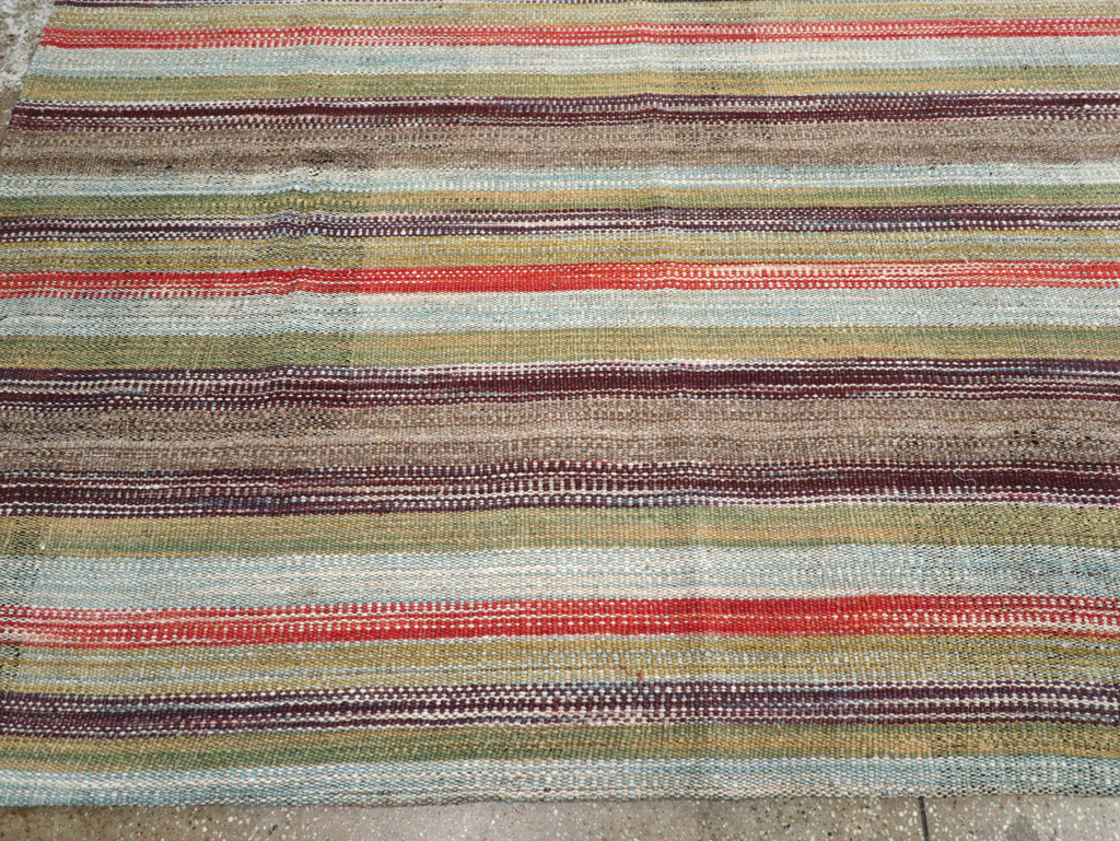 Vintage Persian Flatweave Kilim, No.30514 - Gsblank