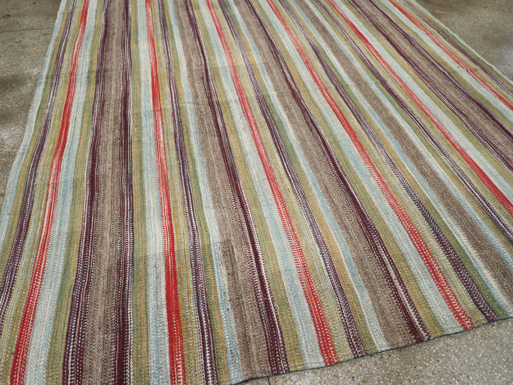 Vintage Persian Flatweave Kilim, No.30514 - Gsblank