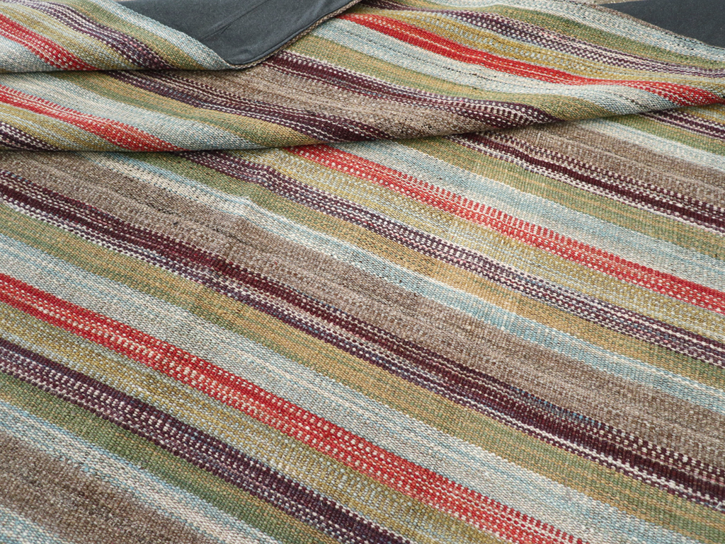 Vintage Persian Flatweave Kilim, No.30514 - Gsblank