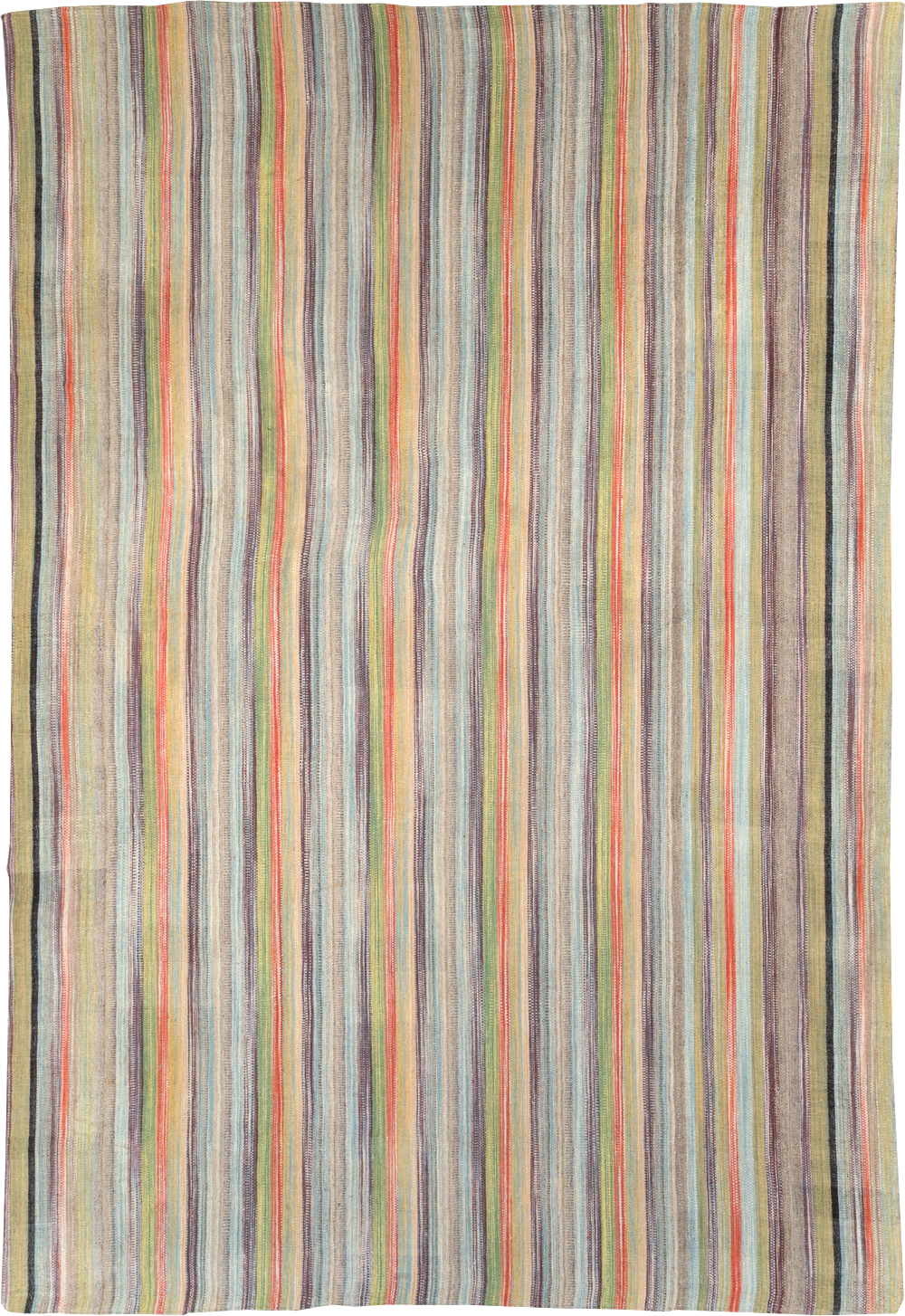 Large Contemporary Turkish Flatweave Kilim Carpet, No.30515 - Gsblank