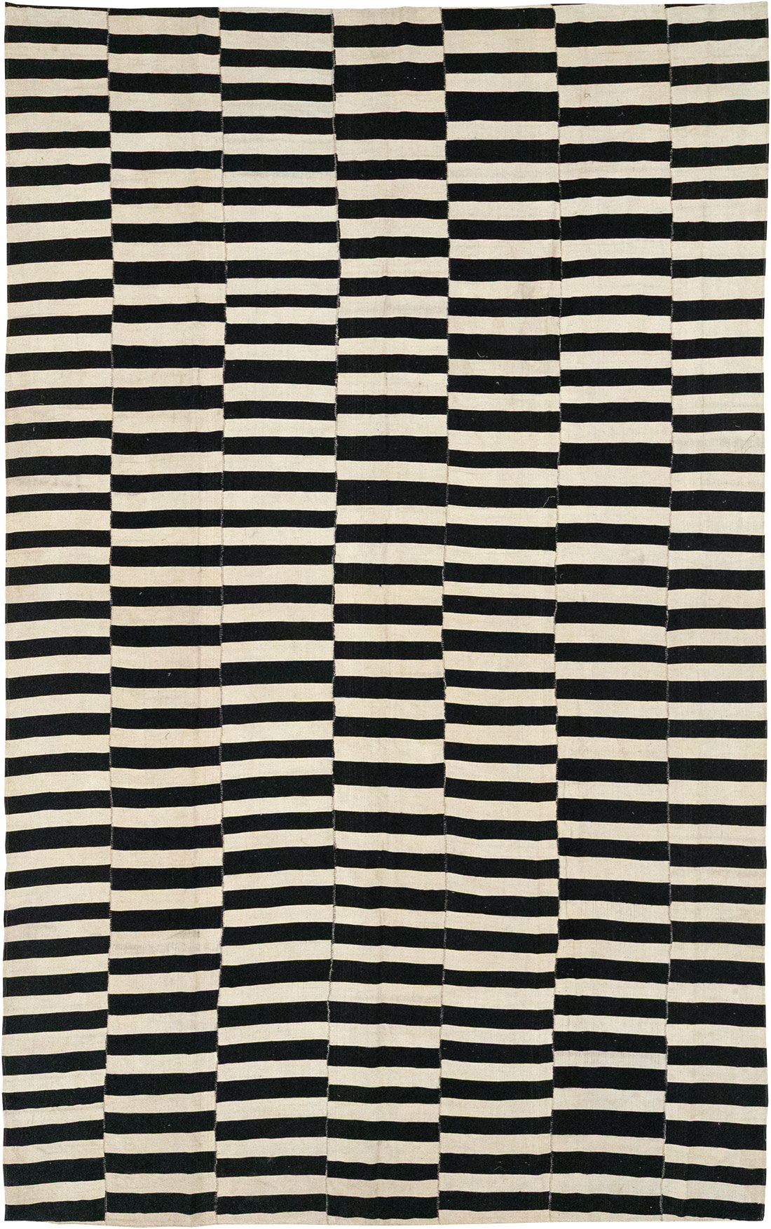 Modern Persian Flatweave Kilim Room Size Carpet, No.30517 - Gsblank