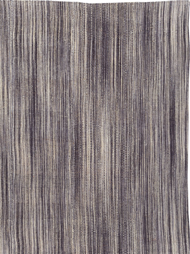 Modern Turkish Flatweave Kilim Room Size Carpet, No.30518 - Gsblank