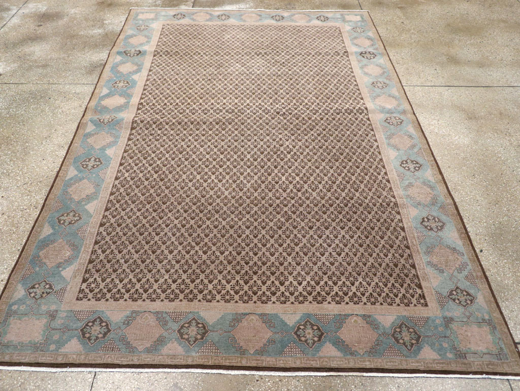 Antique Persian Serab Accent Carpet, No.30520 - Gsblank