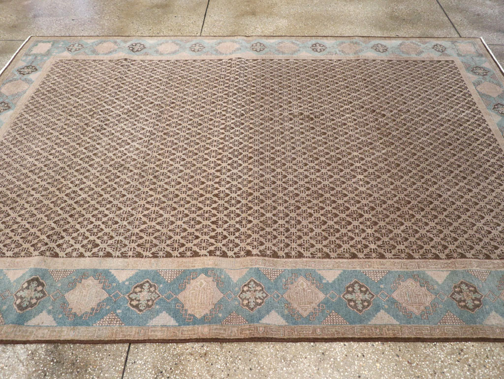 Antique Persian Serab Accent Carpet, No.30520 - Gsblank