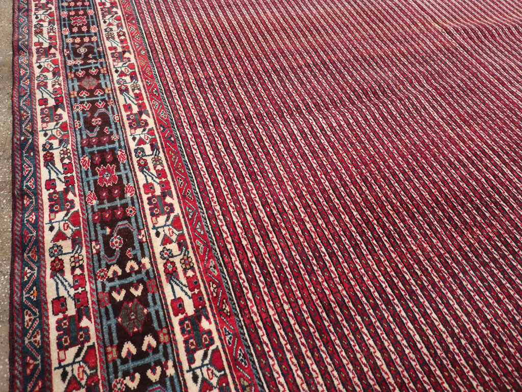 Vintage Persian Qashqai Oversize Carpet, No.30521 - Gsblank