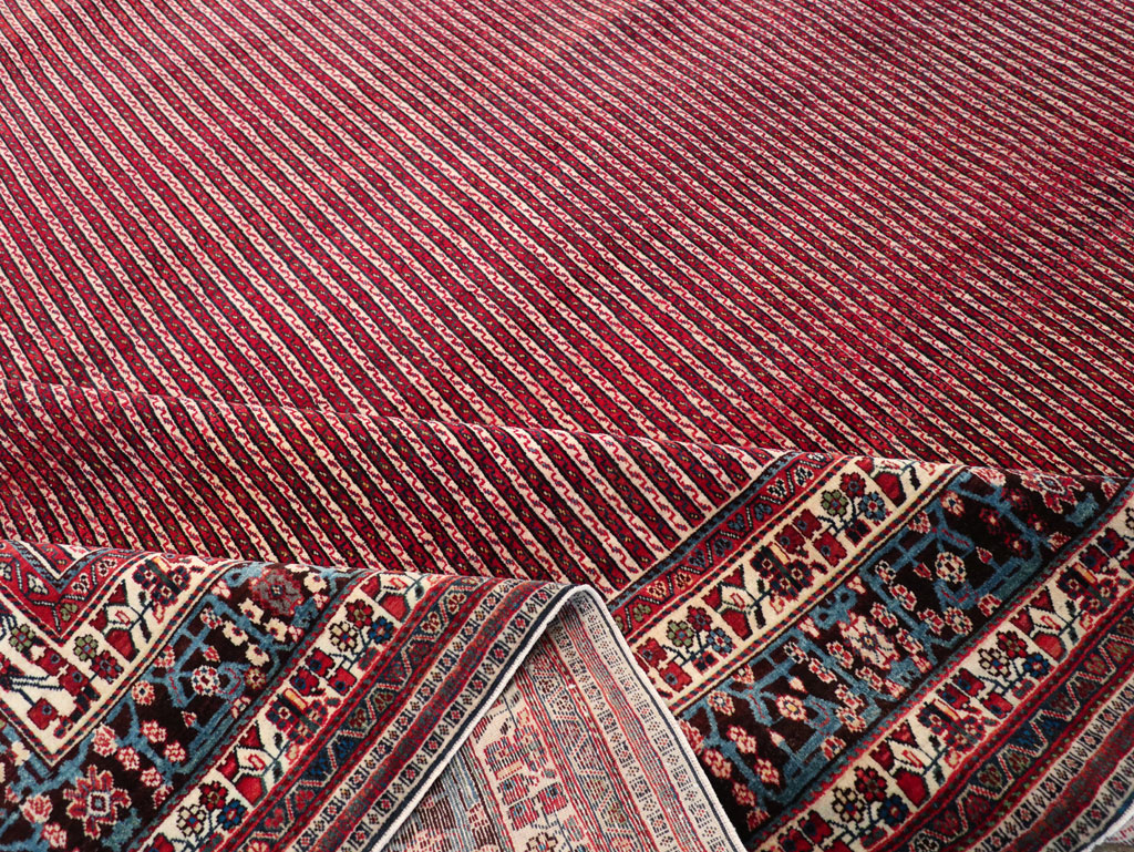 Vintage Persian Qashqai Oversize Carpet, No.30521 - Gsblank