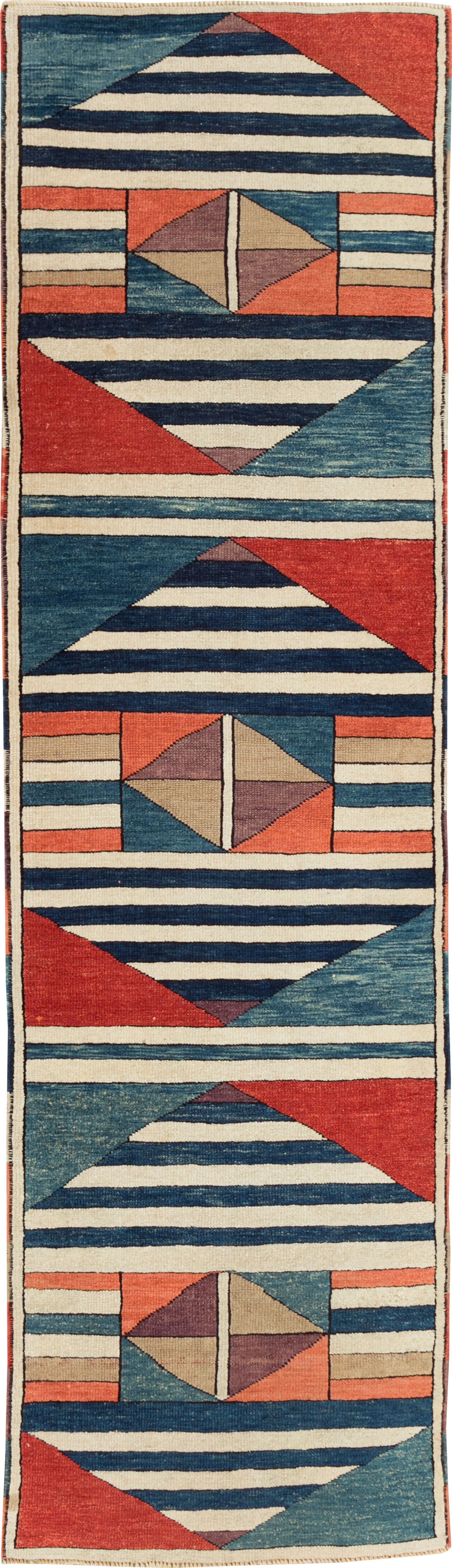 Contemporary Turkish Anatolian Runner, No.30522 - Gsblank