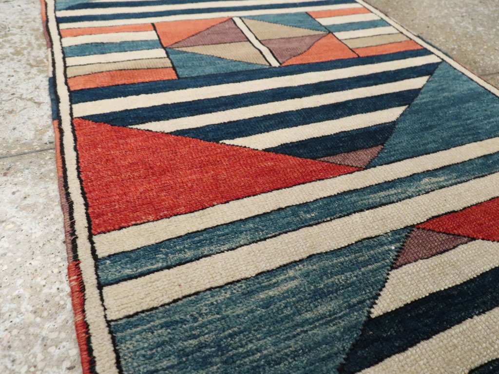 Contemporary Turkish Anatolian Runner, No.30522 - Gsblank