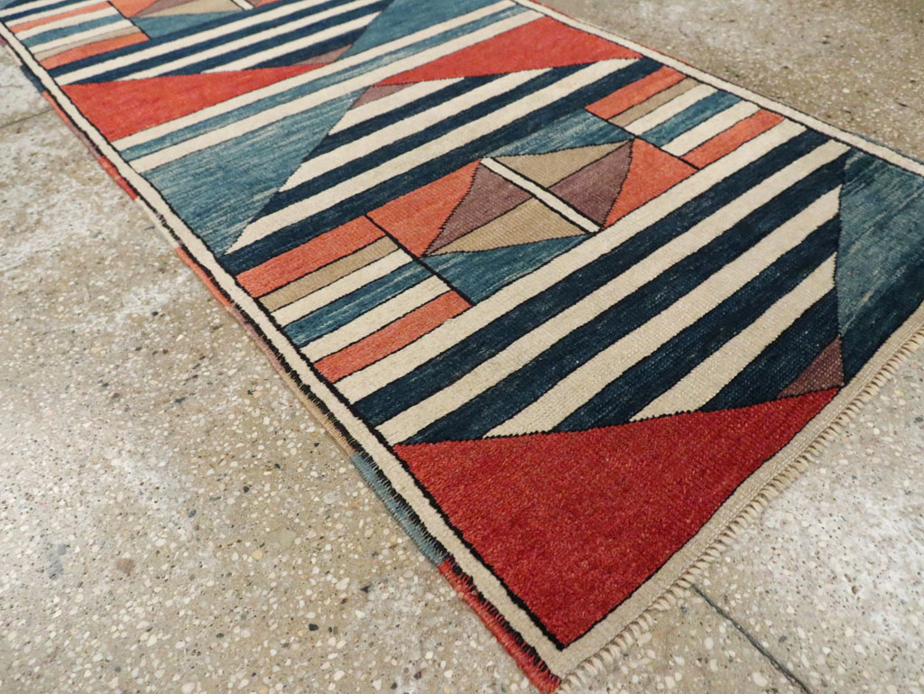 Contemporary Turkish Anatolian Runner, No.30522 - Gsblank