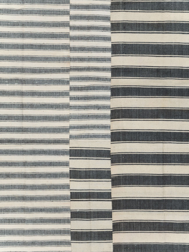 Vintage Turkish Flatweave Kilim Room Size Carpet, No.30530 - Gsblank