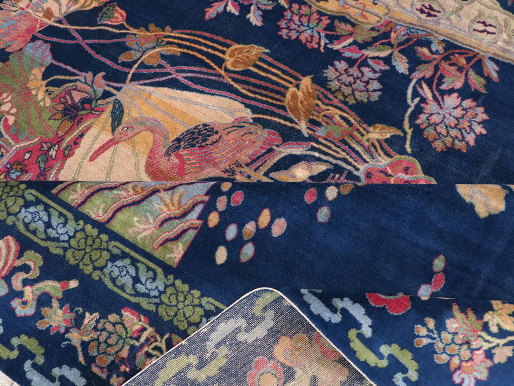 Chinese Peking Inspired English Axminster Room Size Carpet, No.30536 - Gsblank