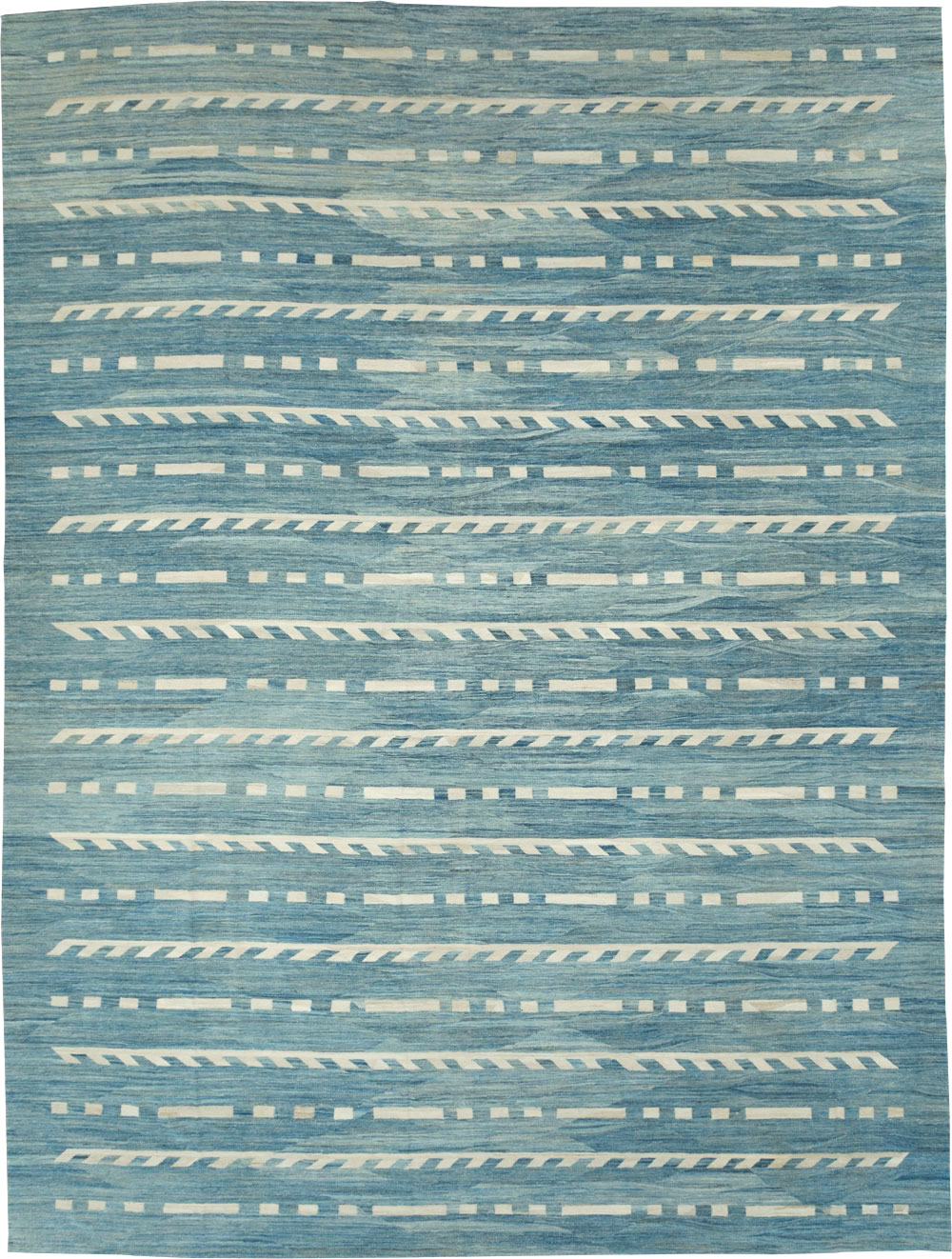 Modern Oversize Turkish Flatweave, No.30553 - Gsblank