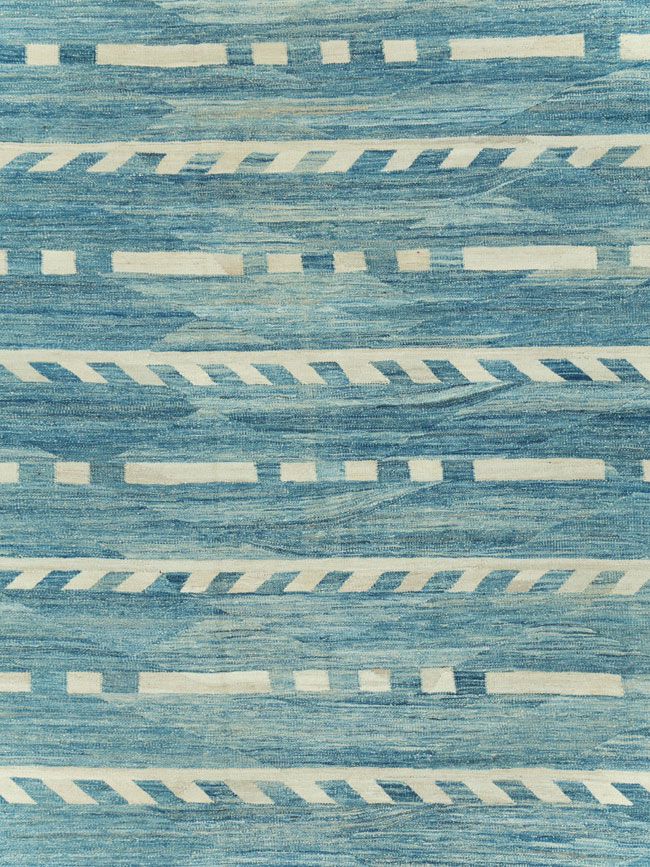 Modern Oversize Turkish Flatweave, No.30553 - Gsblank