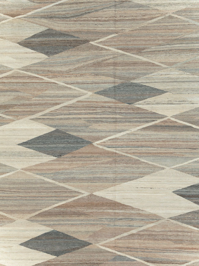 Modern Turkish Flatweave, No.30555 - Gsblank