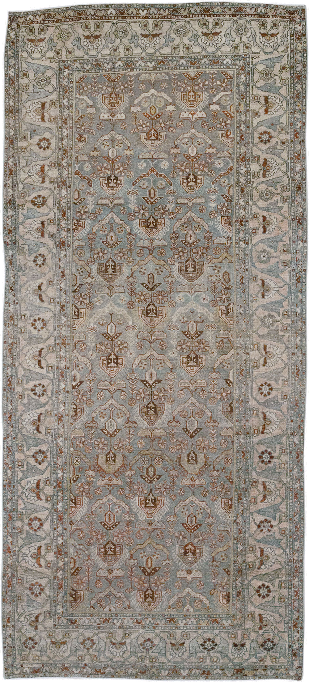 Antique Persian Kurd Gallery Rug, No.30557 - Gsblank