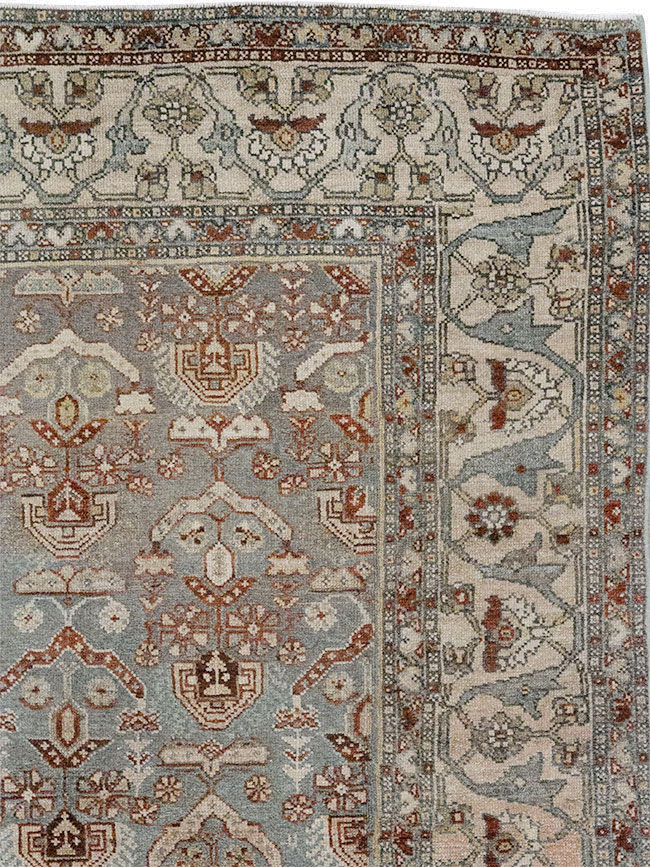 Antique Persian Kurd Gallery Rug, No.30557 - Gsblank