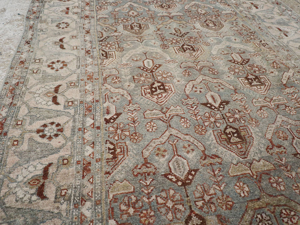Antique Persian Kurd Gallery Rug, No.30557 - Gsblank