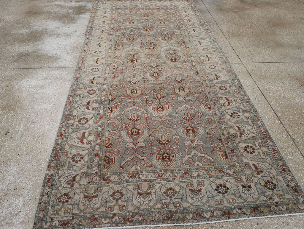 Antique Persian Kurd Gallery Rug, No.30557 - Gsblank