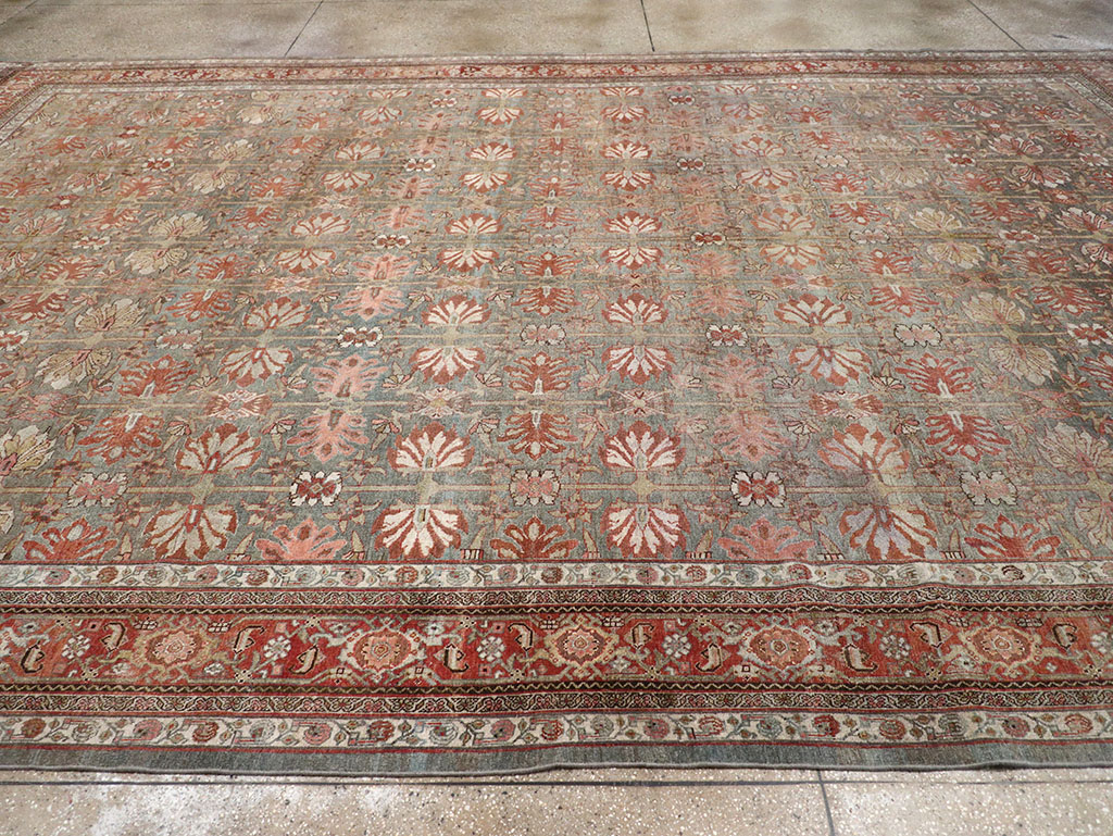 Antique Persian Bidjar Large Carpet, No.30558 - Gsblank