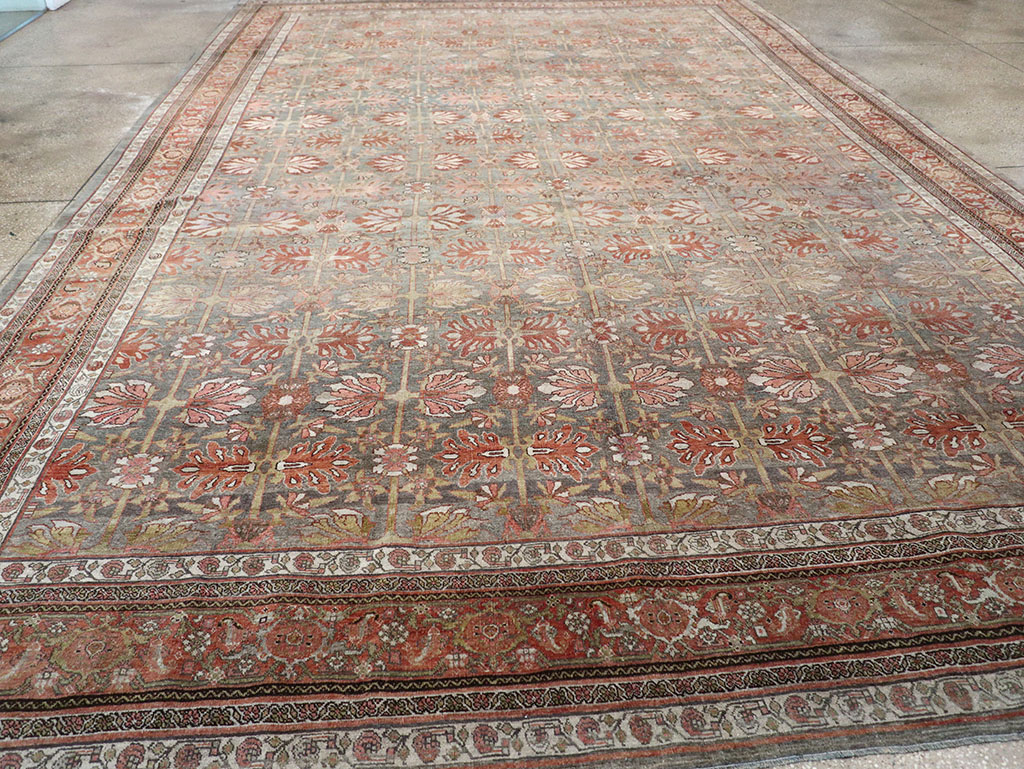 Antique Persian Bidjar Large Carpet, No.30558 - Gsblank