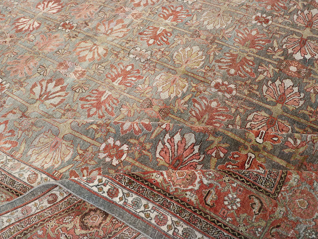 Antique Persian Bidjar Large Carpet, No.30558 - Gsblank