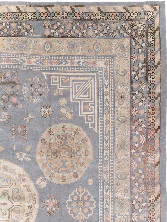 Modern East Turkestan Khotan Large Room Size Carpet, No.30559 - Gsblank