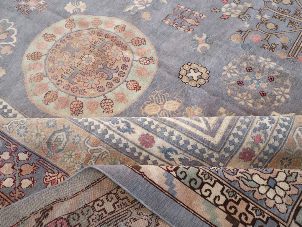 Modern East Turkestan Khotan Large Room Size Carpet, No.30559 - Gsblank