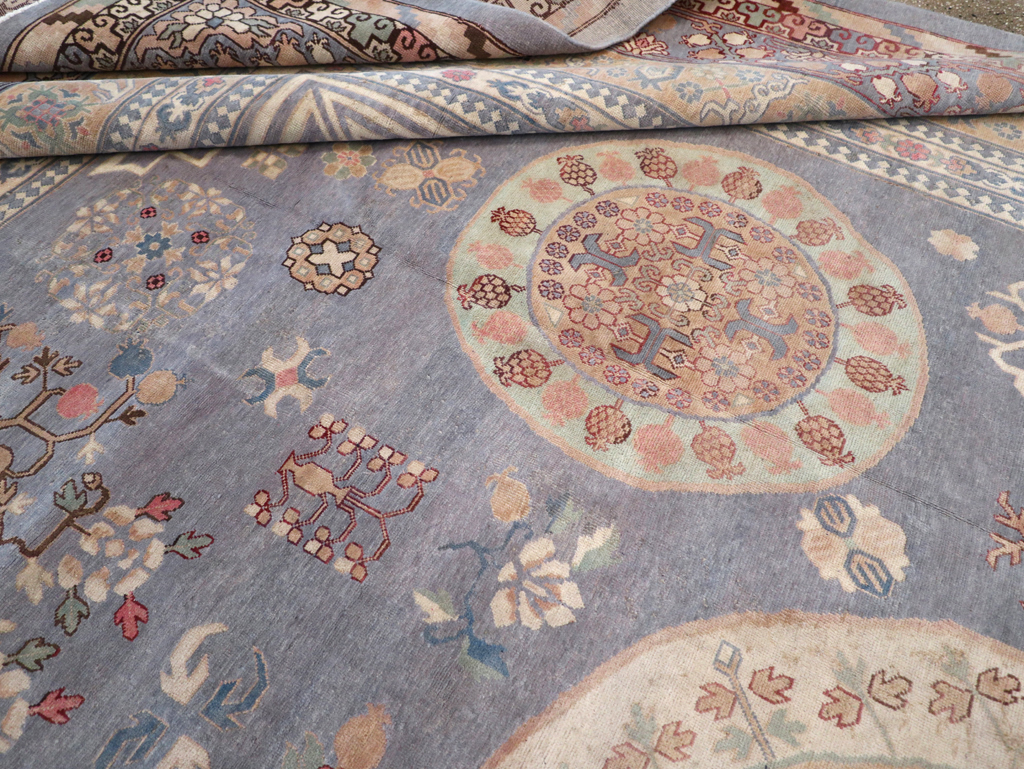 Modern East Turkestan Khotan Large Room Size Carpet, No.30559 - Gsblank