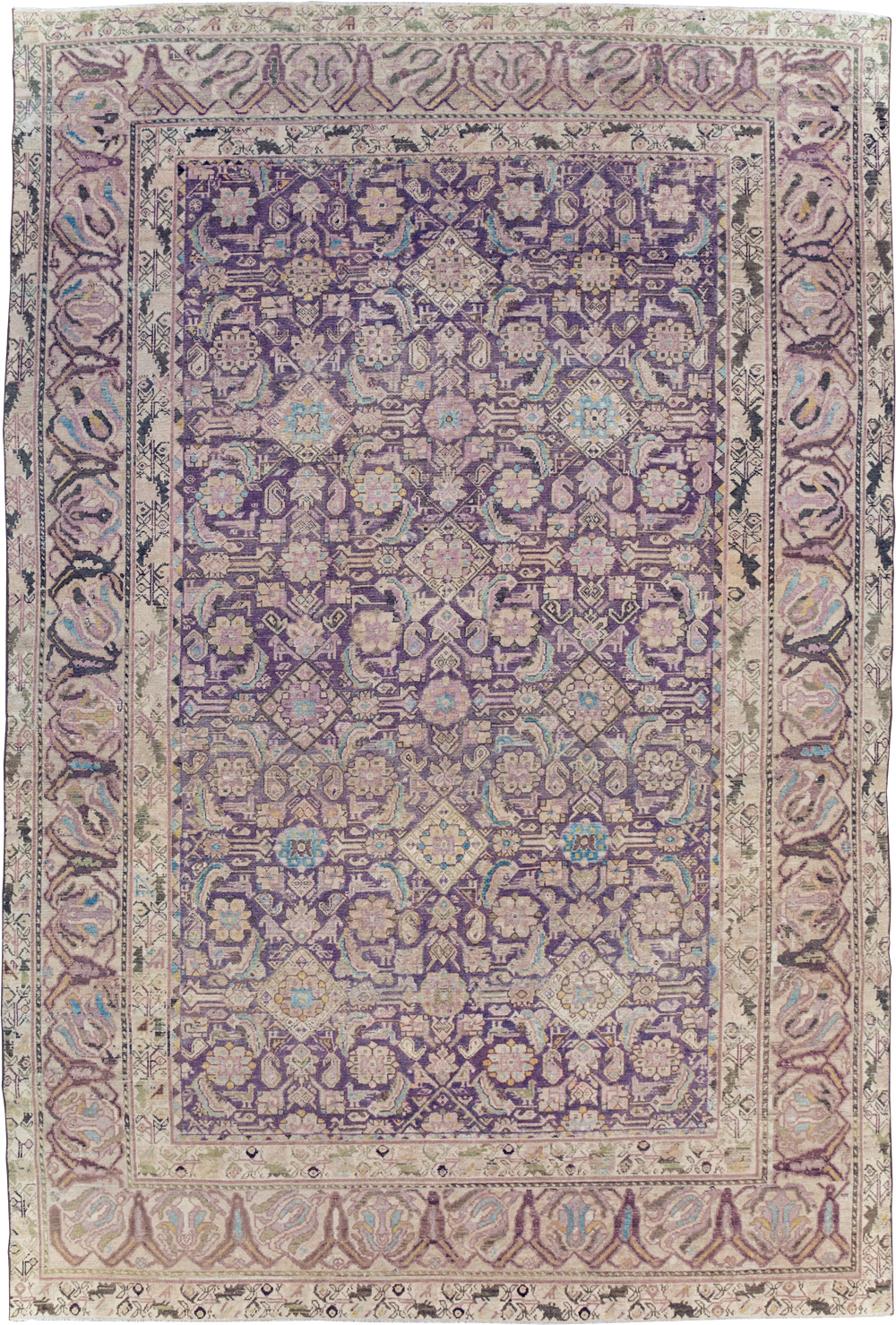 Antique Persian Malayer Carpet, No.30561 - Gsblank
