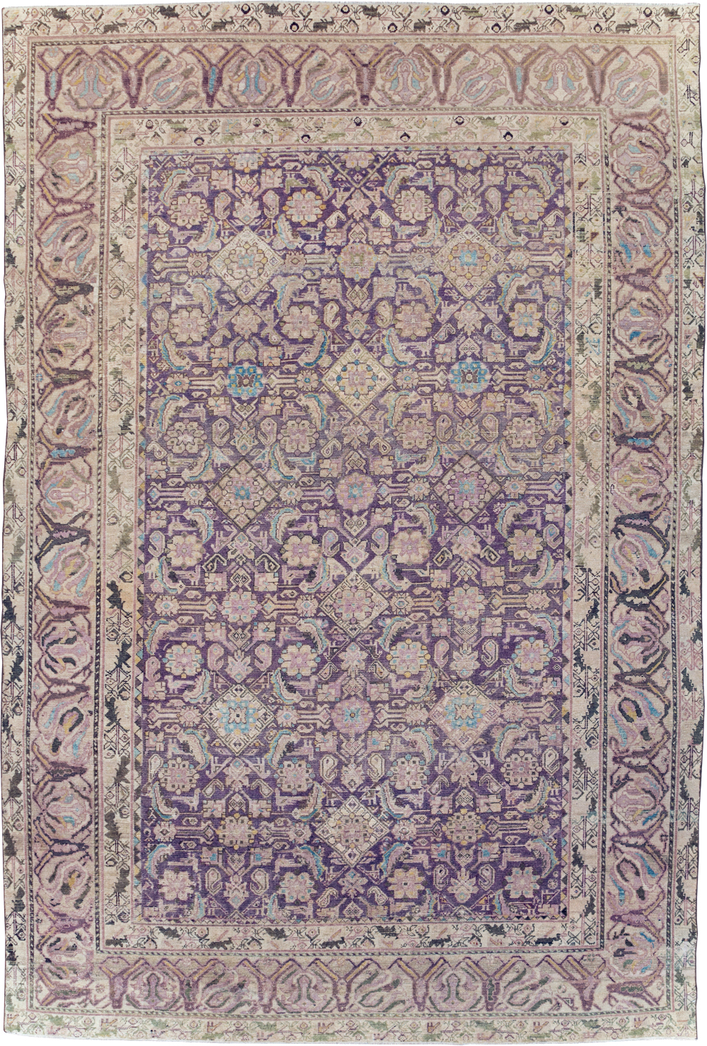Antique Persian Malayer Carpet, No.30561 - Gsblank