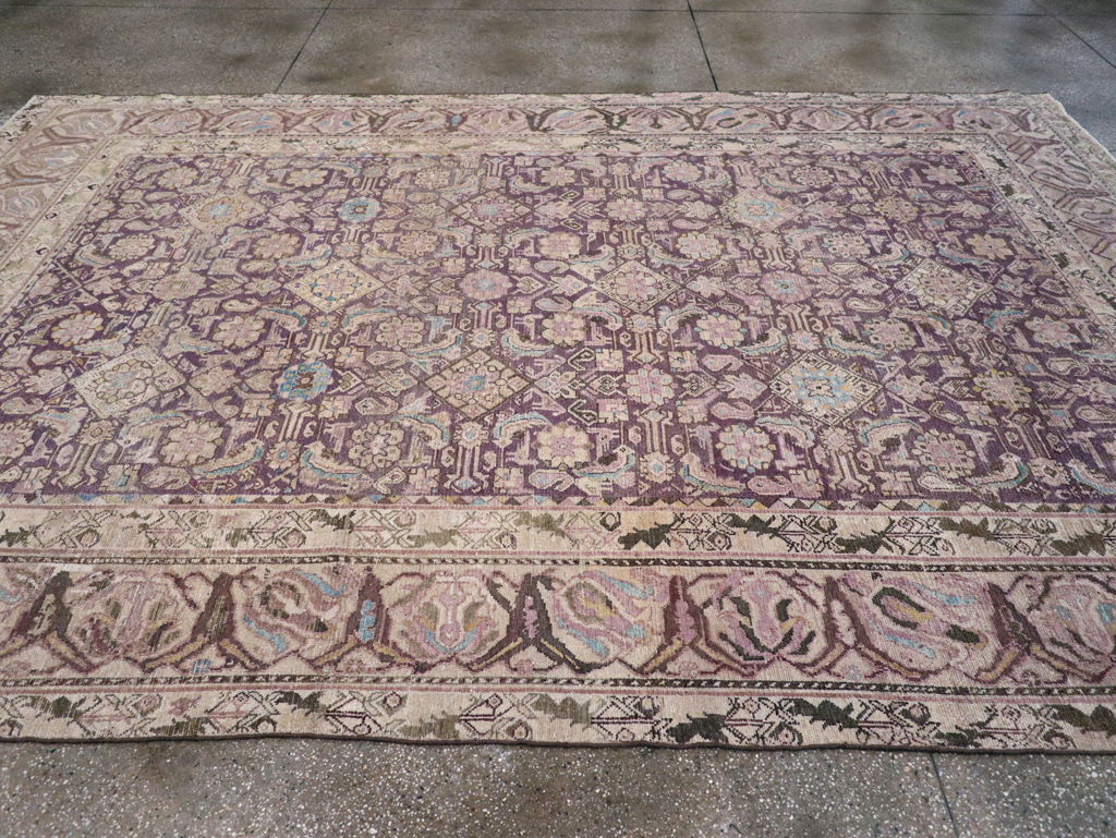 Antique Persian Malayer Carpet, No.30561 - Gsblank