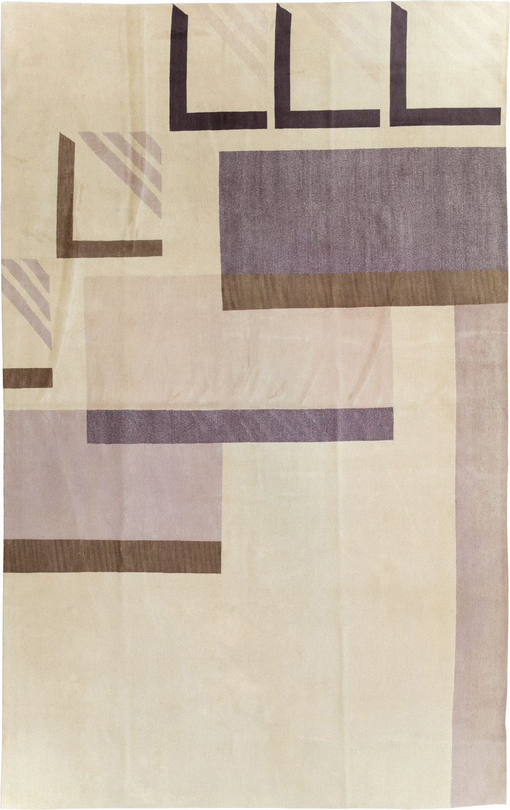 Modern Tibetan Art Deco Style Carpet, No.30562 - Gsblank