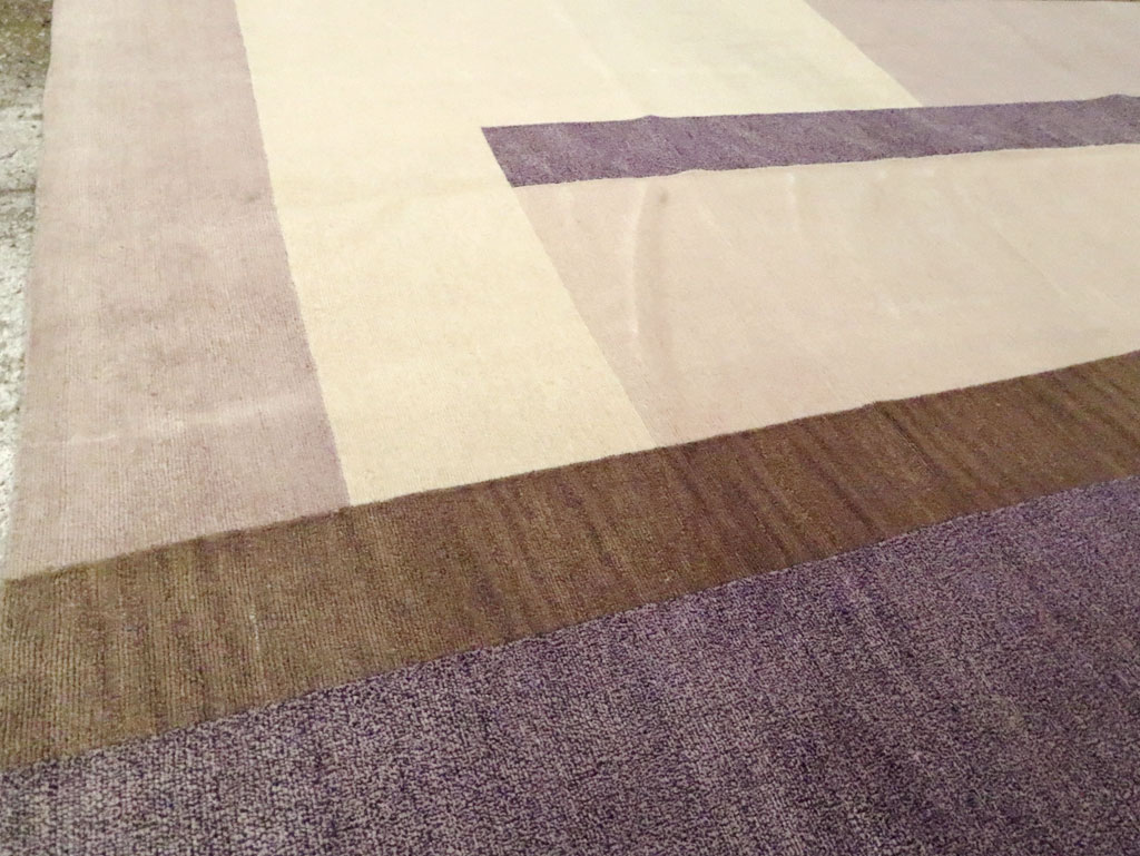 Modern Tibetan Art Deco Style Carpet, No.30562 - Gsblank