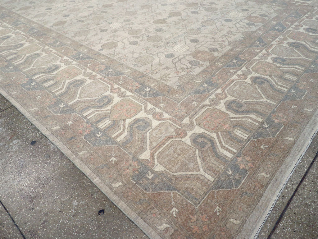 Modern Khotan Oversize Rug, No.30569 - Gsblank