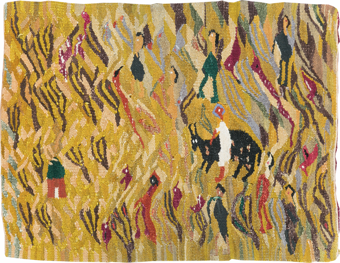 Vintage Bulgarian Tapestry, No.30576 - Gsblank