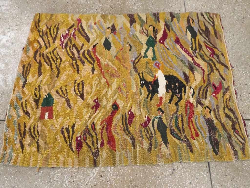 Vintage Bulgarian Tapestry, No.30576 - Gsblank